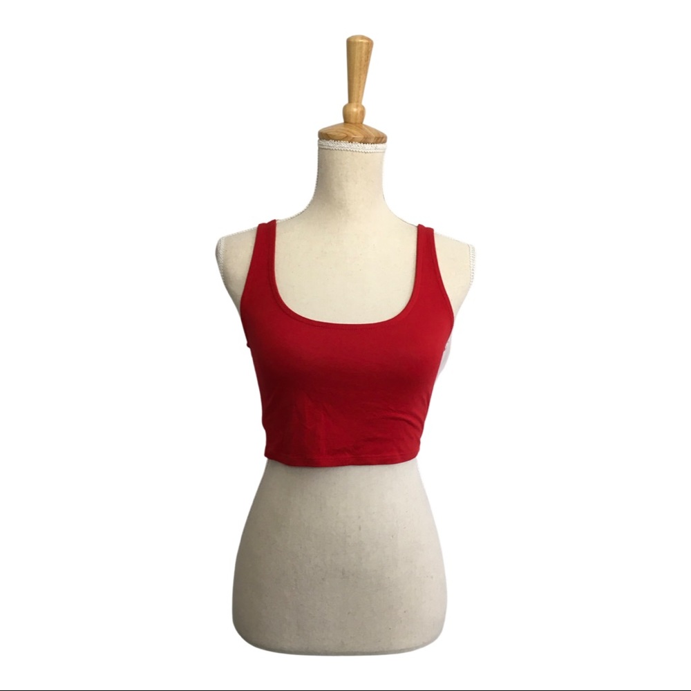 Red Crop Top